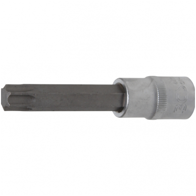 Antgalis įpresuotas į galvutę ilgis 100mm.12,5 mm (1/2") T-star (Torx) T60 Antgalis įpresuotas į galvutę ilgis 100mm.12,5 mm (1/2") T-star (Torx) T60