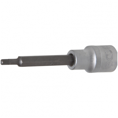 Antgalis įpresuotas į galvutę ilgis 100mm.12,5mm (1/2") Spline (XZN) M5 Antgalis įpresuotas į galvutę ilgis 100mm.12,5mm (1/2") Spline (XZN) M5
