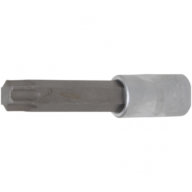 Antgalis įpresuotas į galvutę ilgis 100mm.12,5mm (1/2") T-star (Torx) T70 Antgalis įpresuotas į galvutę ilgis 100mm.12,5mm (1/2") T-star (Torx) T70