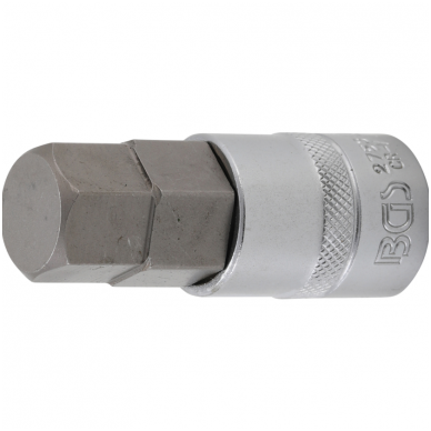 Antgalis įpresuotas į galvutę ilgis 70mm.(1/2") hex šešiakampis 13/16" Antgalis įpresuotas į galvutę ilgis 70mm.(1/2") hex šešiakampis 13/16"