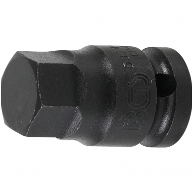 Antgalis smūginis (1/2") Hex šešiakampis 19mm. Antgalis smūginis (1/2") Hex šešiakampis 19mm.