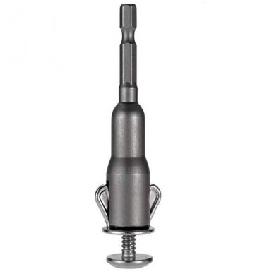 Antgalis/galvutė magnetinė su išpjova 6.3mm. (1/4") 1 Antgalis/galvutė magnetinė su išpjova 6.3mm. (1/4") 1