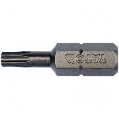 Antgalių rinkinys 6.3mm. T-star (Torx) T15 S2 - 10vnt. Antgalių rinkinys 6.3mm. T-star (Torx) T15 S2 - 10vnt.