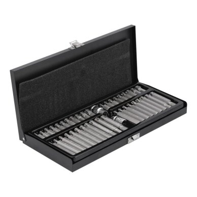 Antgalių rinkinys Ribe / T-Star (Torx) su skyle 42vnt. 2 Antgalių rinkinys Ribe / T-Star (Torx) su skyle 42vnt. 2