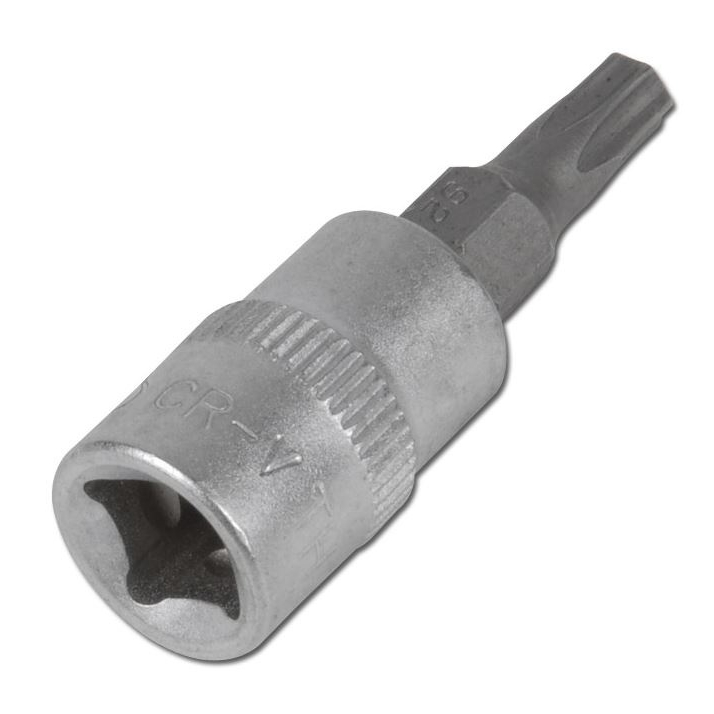 Antgalis įpresuotas į 1/4" galvutę be skylės T9 1
