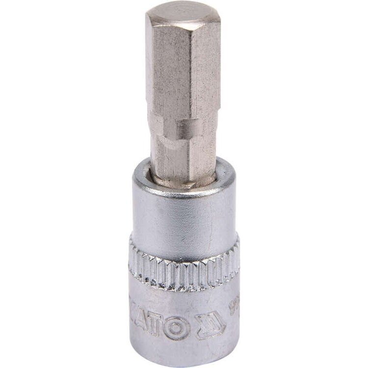 Antgalis įpresuotas į galvutę 6,3mm. (1/4") hex šešiakampis 7mm.