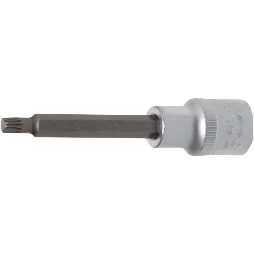 Antgalis įpresuotas į galvutę ilgis 100mm.12,5mm (1/2") Spline (XZN) M6 Antgalis įpresuotas į galvutę ilgis 100mm.12,5mm (1/2") Spline (XZN) M6