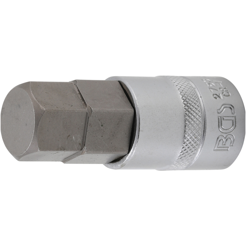 Antgalis įpresuotas į galvutę ilgis 70mm.(1/2") hex šešiakampis 13/16"