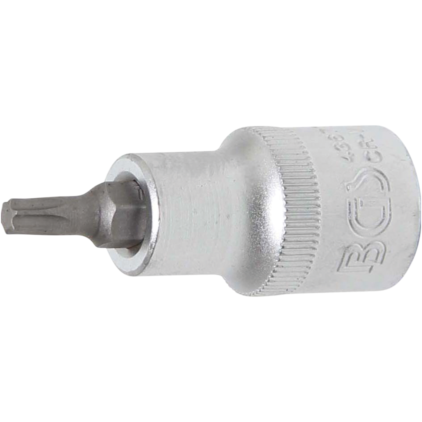 Antgalis įpresuotas į galvutę 12,5mm. (1/2") T-Star (Torx) T27
