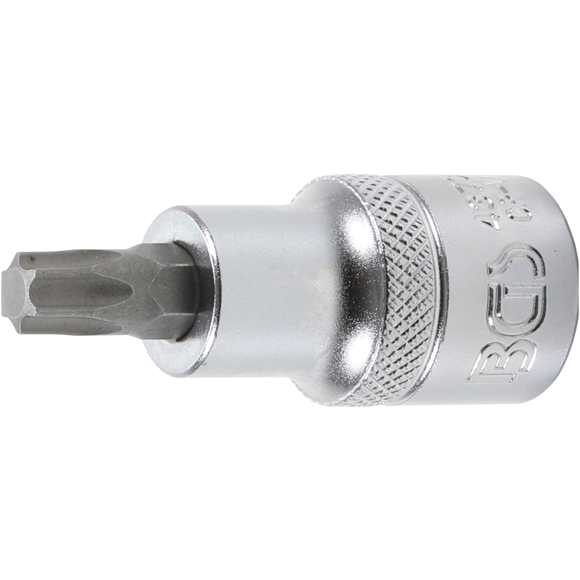 Antgalis įpresuotas į galvutę 12.5mm (1/2") T-Star (Torx) T45 Antgalis įpresuotas į galvutę 12.5mm (1/2") T-Star (Torx) T45