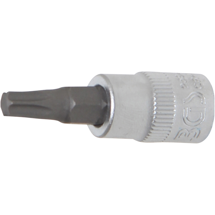 Antgalis įpresuotas į galvutę (1/4") T-Star (Torx) T27 Antgalis įpresuotas į galvutę (1/4") T-Star (Torx) T27