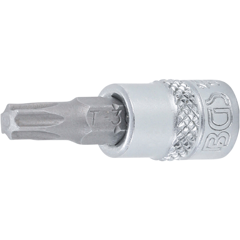 Antgalis įpresuotas į galvutę (1/4") T-Star (Torx) T30 Antgalis įpresuotas į galvutę (1/4") T-Star (Torx) T30