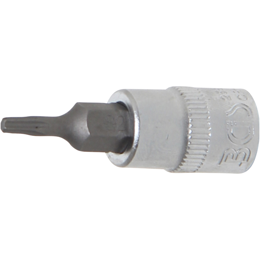 Antgalis įpresuotas į galvutę (1/4") T-Star (Torx) T9 Antgalis įpresuotas į galvutę (1/4") T-Star (Torx) T9