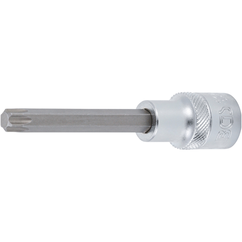 Antgalis įpresuotas į galvutę ilgis 100mm.12,5mm (1/2") T-star (Torx) T50 Antgalis įpresuotas į galvutę ilgis 100mm.12,5mm (1/2") T-star (Torx) T50