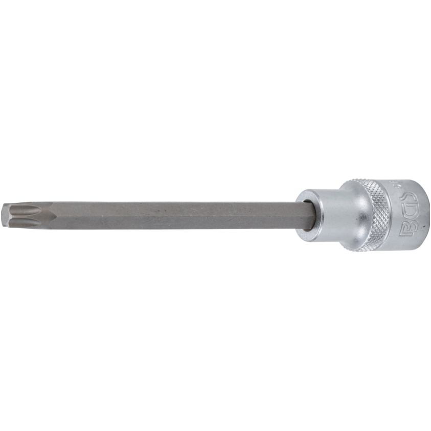 Antgalis įpresuotas į galvutę ilgis 140mm. 12,5mm (1/2") T-Star (Torx) T45 Antgalis įpresuotas į galvutę ilgis 140mm. 12,5mm (1/2") T-Star (Torx) T45