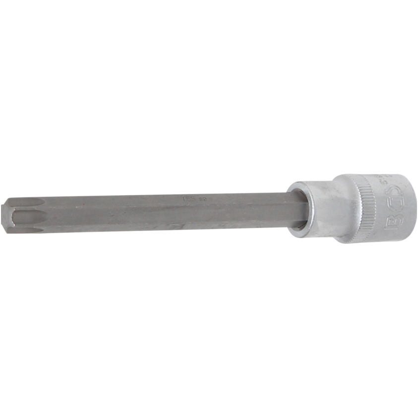 Antgalis įpresuotas į galvutę ilgis 140mm. 12,5mm. (1/2") T-Star (Torx) T55 Antgalis įpresuotas į galvutę ilgis 140mm. 12,5mm. (1/2") T-Star (Torx) T55