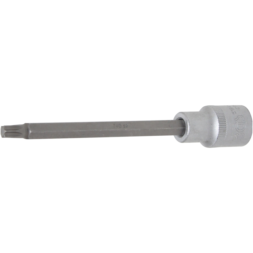 Antgalis įpresuotas į galvutę ilgis 140mm.12,5mm (1/2") T-Star (Torx) T40 Antgalis įpresuotas į galvutę ilgis 140mm.12,5mm (1/2") T-Star (Torx) T40