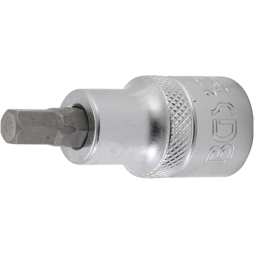 Antgalis įpresuotas į galvutę ilgis 55mm. (1/2") hex šešiakampis 9/32" Antgalis įpresuotas į galvutę ilgis 55mm. (1/2") hex šešiakampis 9/32"