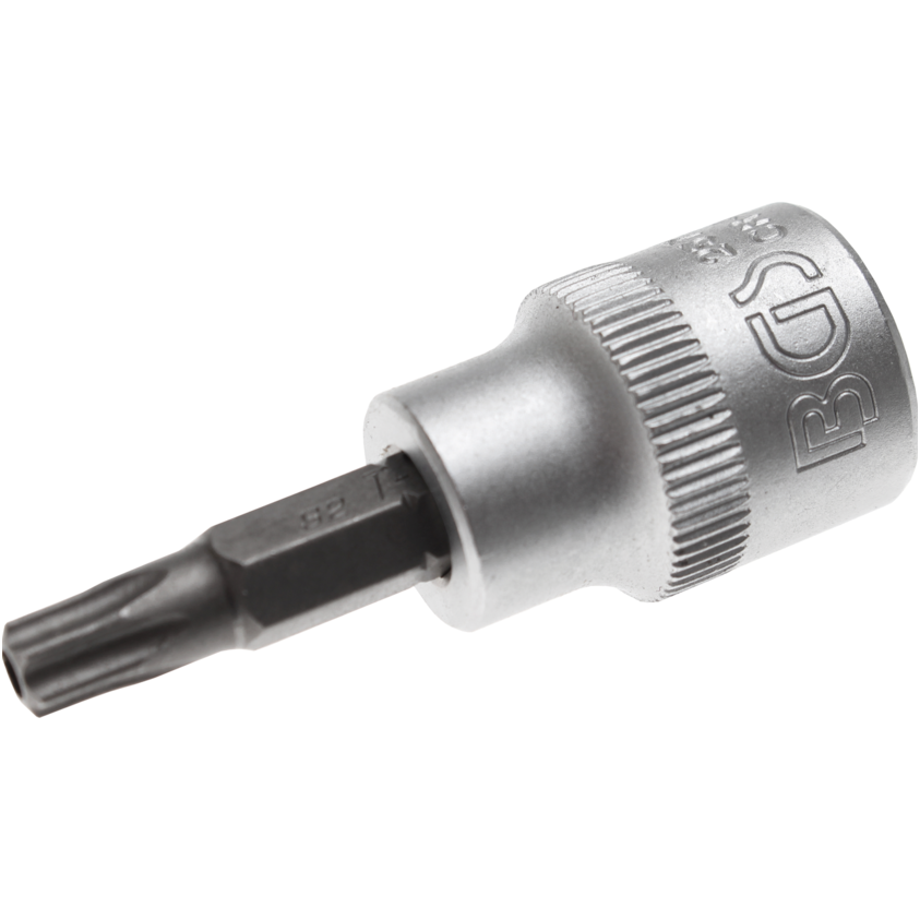 Antgalis įpresuotas į galvutę su skyle 3/8" T30 Antgalis įpresuotas į galvutę su skyle 3/8" T30