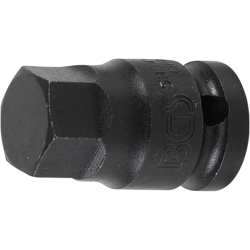 Antgalis smūginis (1/2") Hex šešiakampis 19mm.