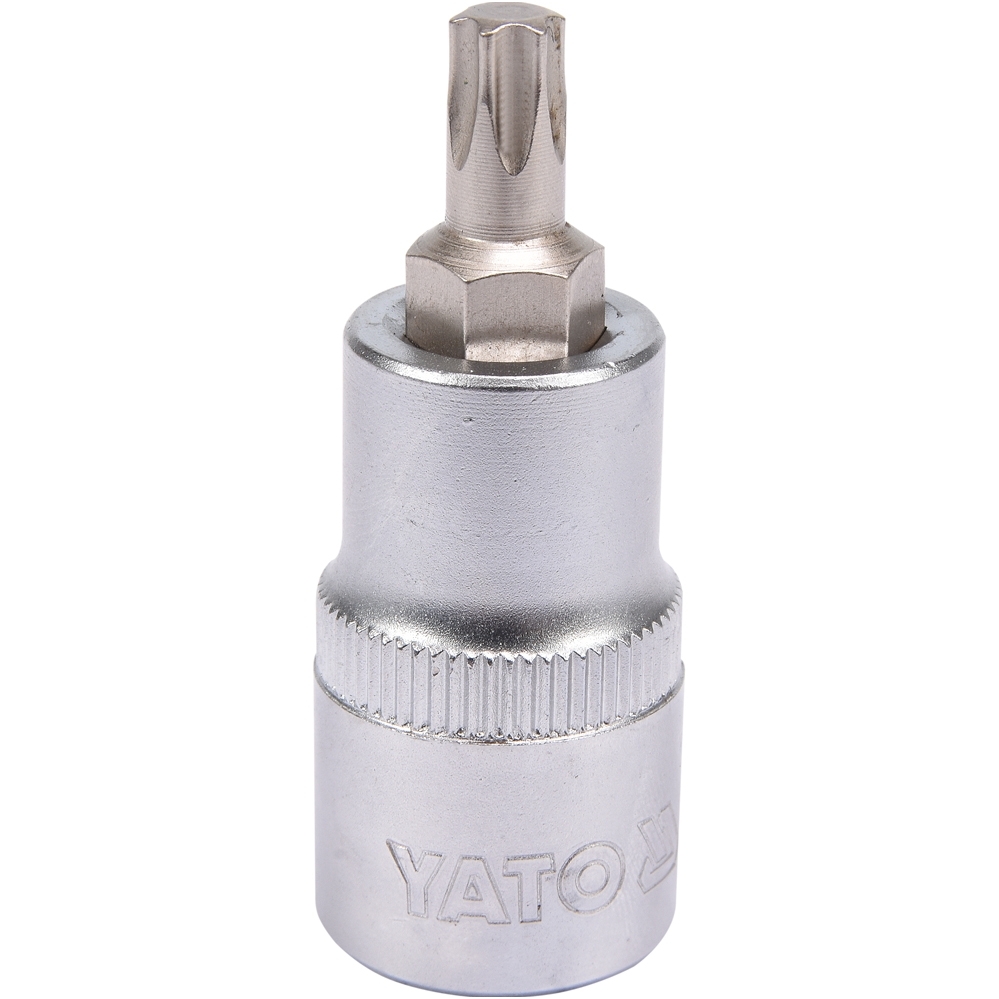 Antgalis įpresuotas į galvutę 1/2", T40 x 55mm. Antgalis įpresuotas į galvutę 1/2", T40 x 55mm.