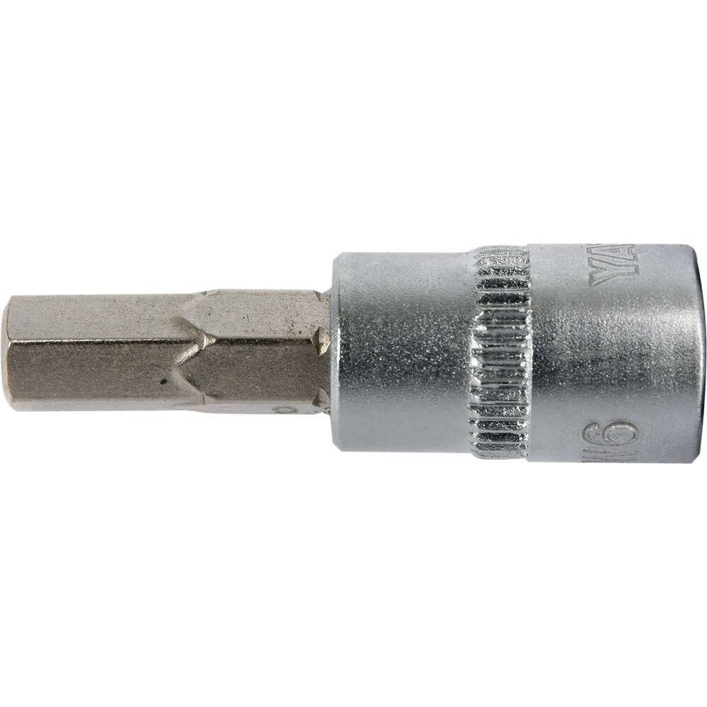 Antgalis įpresuotas į galvutę 6,3mm. (1/4") hex šešiakampis 6mm. 1 Antgalis įpresuotas į galvutę 6,3mm. (1/4") hex šešiakampis 6mm. 1