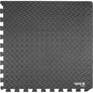 Apsauginis kilimėlis automobilių dirbtuvėms ar treniruoklių salei 6vnt.  60x60cm.