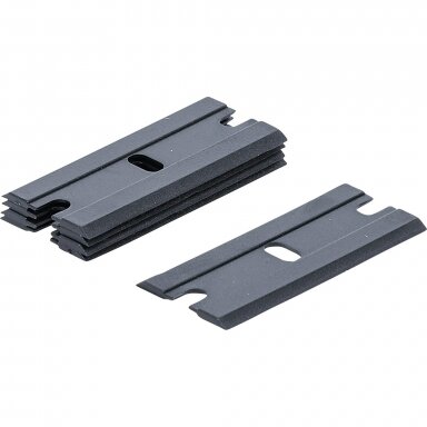 Atsarginis grandiklio peilių rinkinys Plastikas BGS 70912 5vnt.