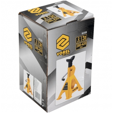 Atramų komplektas 2vnt. 275 - 415mm. 3T 3 Atramų komplektas 2vnt. 275 - 415mm. 3T 3