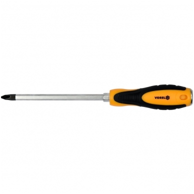 Atsuktuvas kalamas šešiakampis Kryžminis PH3 X 150mm. 1 Atsuktuvas kalamas šešiakampis Kryžminis PH3 X 150mm. 1