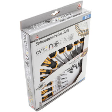 Atsuktuvų rinkinysT-Star (Torx) T6-T40, 11vnt. 1 Atsuktuvų rinkinysT-Star (Torx) T6-T40, 11vnt. 1