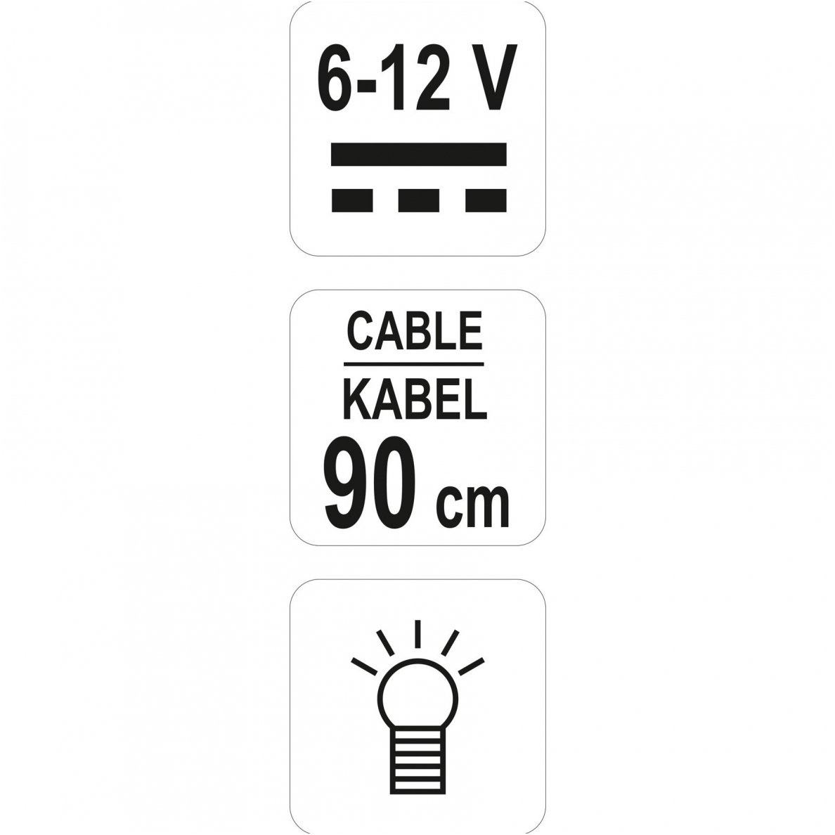 Automobilinis įtampos testeris - 6-12V 5 Automobilinis įtampos testeris - 6-12V 5