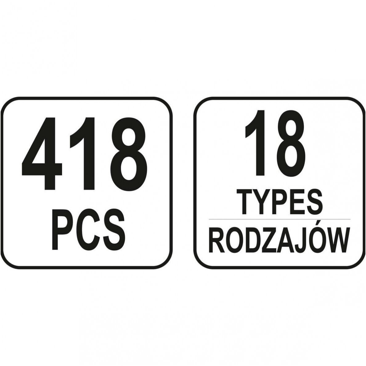 Automobilinis klipsų asortimentas Honda 418vnt. 3 Automobilinis klipsų asortimentas Honda 418vnt. 3