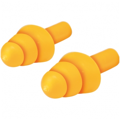 Ausų kamšteliai silikoniniai 22dB (5 poros) Ausų kamšteliai silikoniniai 22dB (5 poros)