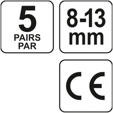 Ausų kamšteliai 28dB (5 poros) 3 Ausų kamšteliai 28dB (5 poros) 3