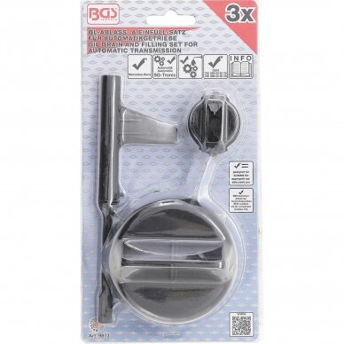 Automatinės transmisijos alyvos išleidimo ir pripildymo rinkinys Mercedes-Benz 9G-Tronic 1 Automatinės transmisijos alyvos išleidimo ir pripildymo rinkinys Mercedes-Benz 9G-Tronic 1