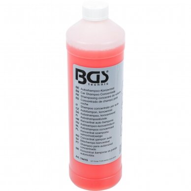 Automobilių šampūno koncentratas raudonas 1000ml. Automobilių šampūno koncentratas raudonas 1000ml.