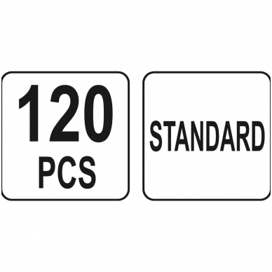 Automobilių saugiklių asortimentas  standartiniai  120vnt. 3