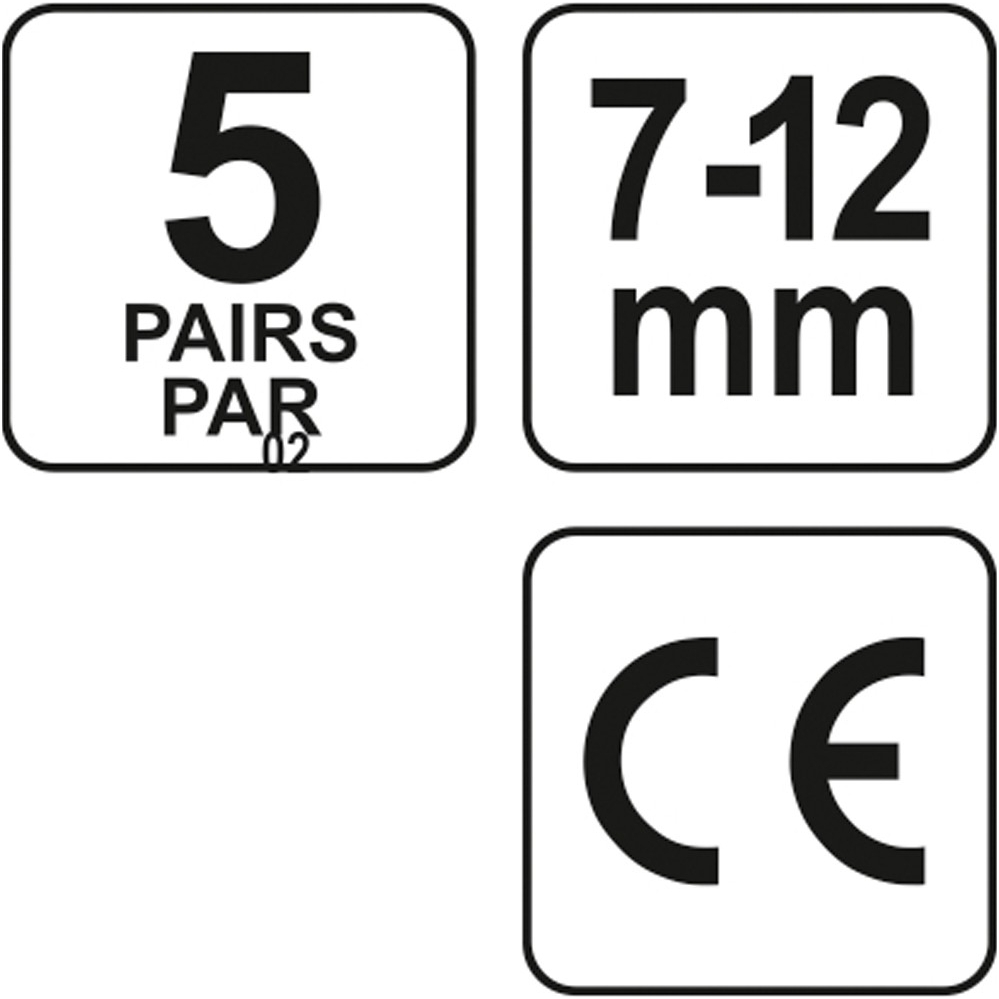 Ausų kamšteliai 34dB (5 poros) 3 Ausų kamšteliai 34dB (5 poros) 3