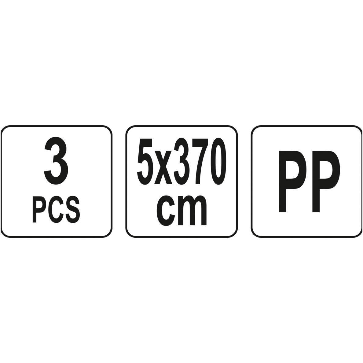 Baldų nešimo diržai - 5X370 cm - 3 vnt. 6
