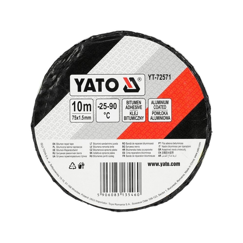 Bituminė remonto juosta 1.5mm. X 75mm. X 10m. 3 Bituminė remonto juosta 1.5mm. X 75mm. X 10m. 3