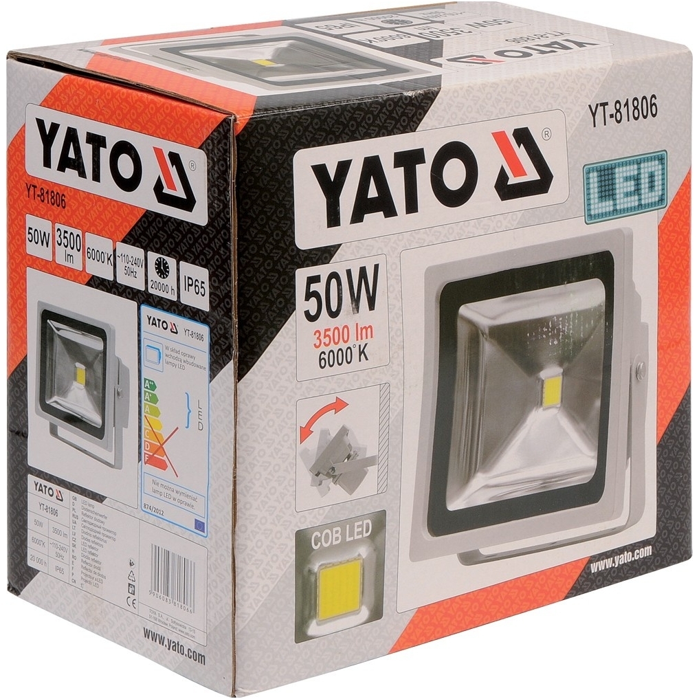 COB LED lempa 50W su diodu, 3500LM 1 COB LED lempa 50W su diodu, 3500LM 1
