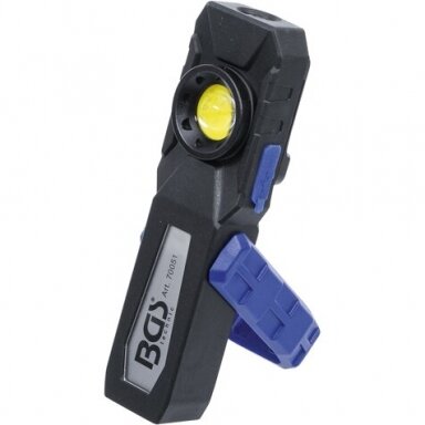 COB LED darbo lempa su magnetu ir kabliu 4 režimai COB LED darbo lempa su magnetu ir kabliu 4 režimai