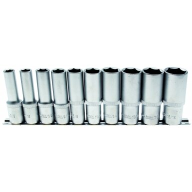 Colinių ilgų galvučių rinkinys 1/2", 10vnt Colinių ilgų galvučių rinkinys 1/2", 10vnt