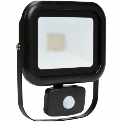 COB LED lempa su judesio davikliu 30W su diodu, 2400LM 2 COB LED lempa su judesio davikliu 30W su diodu, 2400LM 2