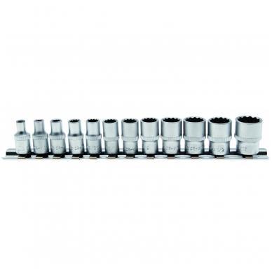 Colinių 12-k., galvučių rinkinys, 1/4" Colinių 12-k., galvučių rinkinys, 1/4"