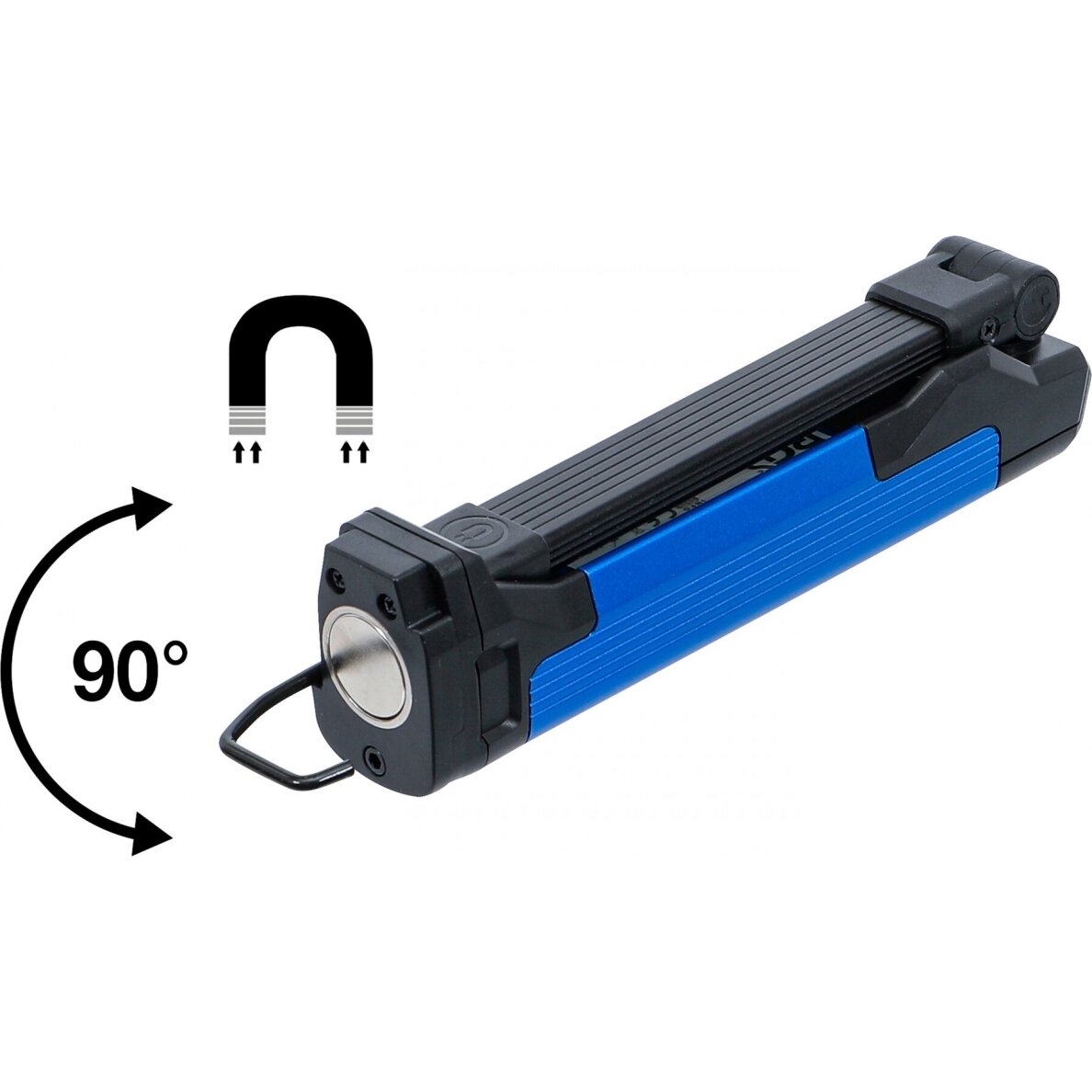 Darbo lempa lankstoma  COB-LED  4W 5