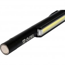 Darbo lempa  tušinuko tipo 3 režimai  200LM, COB LED, IP44