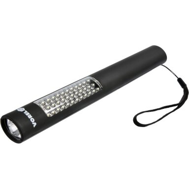Darbo lempa plona 36 + 1 LED, su magnetu