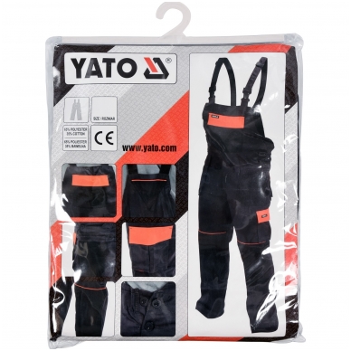Darbinės kombinezoninės kelnės L-XL dydis 5 Darbinės kombinezoninės kelnės L-XL dydis 5